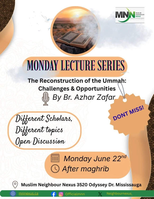 Monday Lecture Series