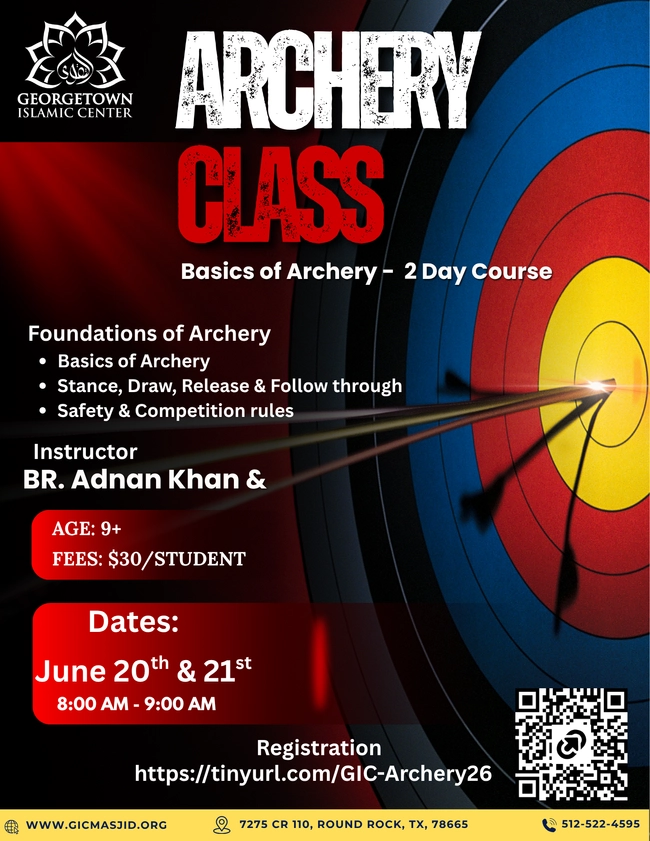Archery Class: Basics of Archery - 2 Day Course