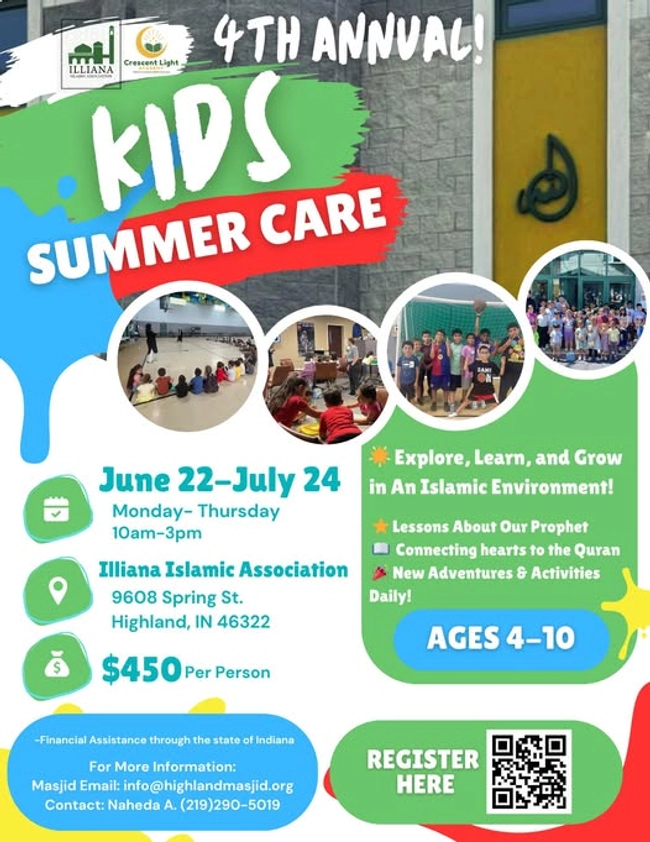 4th Annual Kids Summer Care