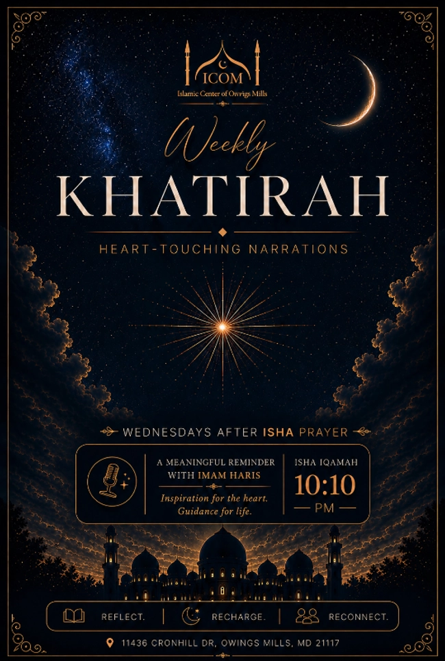 Weekly Khutirah