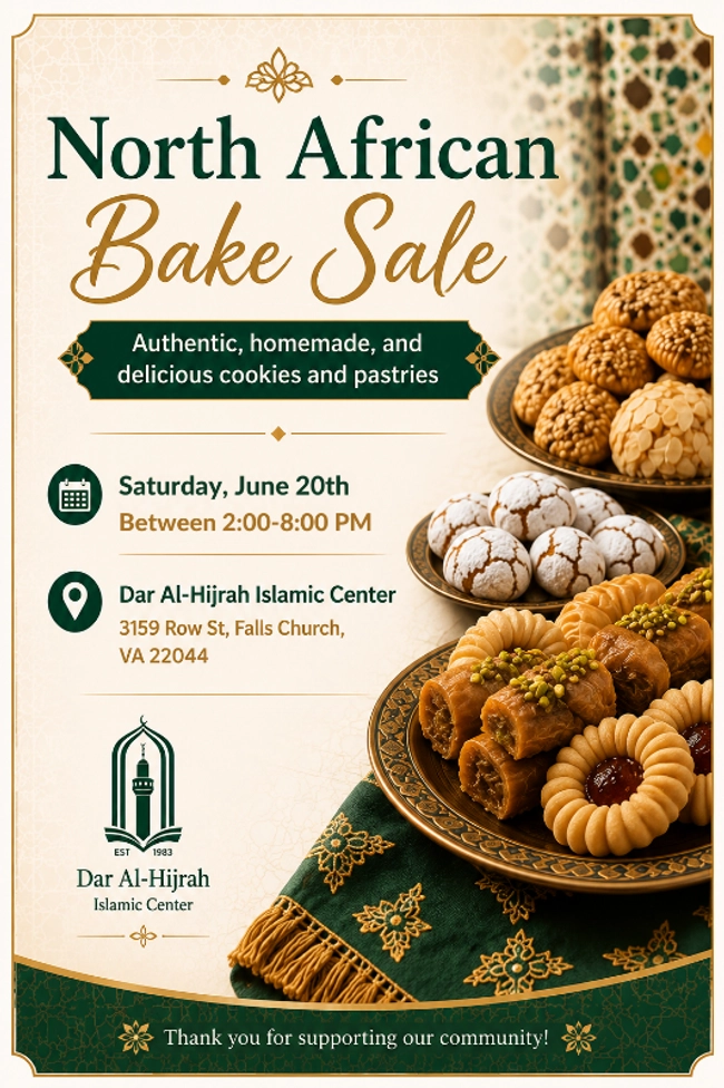 North African Bake Sale