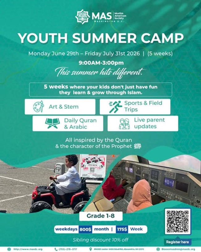MAS-DC Youth Summer Camp 2026
