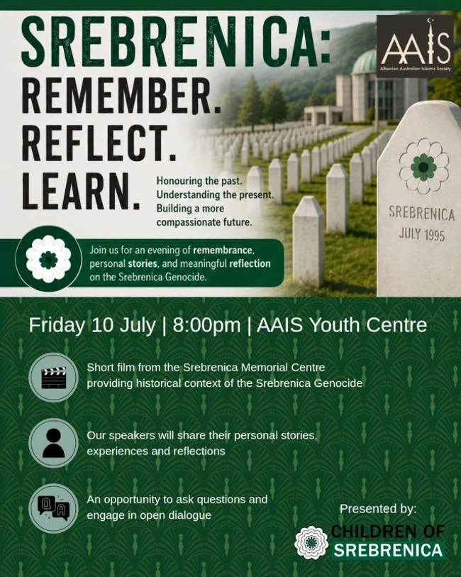 Srebrenica: Remember. Reflect. Learn.