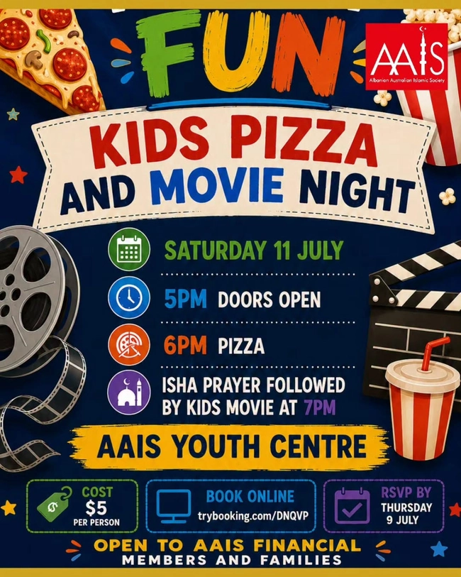 Kids Pizza and Movie Night