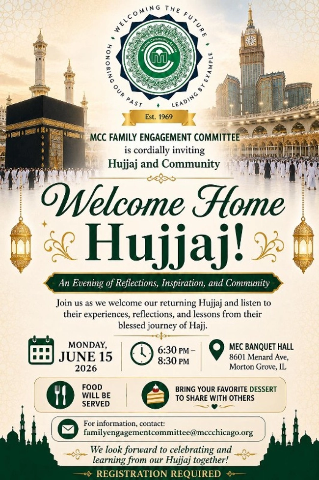 Welcome Home Hujjaj!