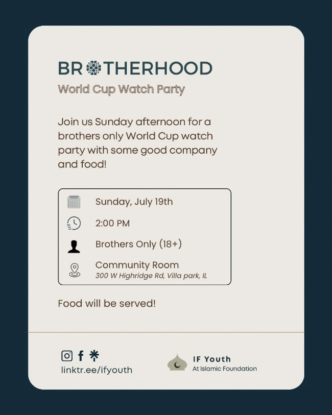 BROTHERHOOD World Cup Watch Party