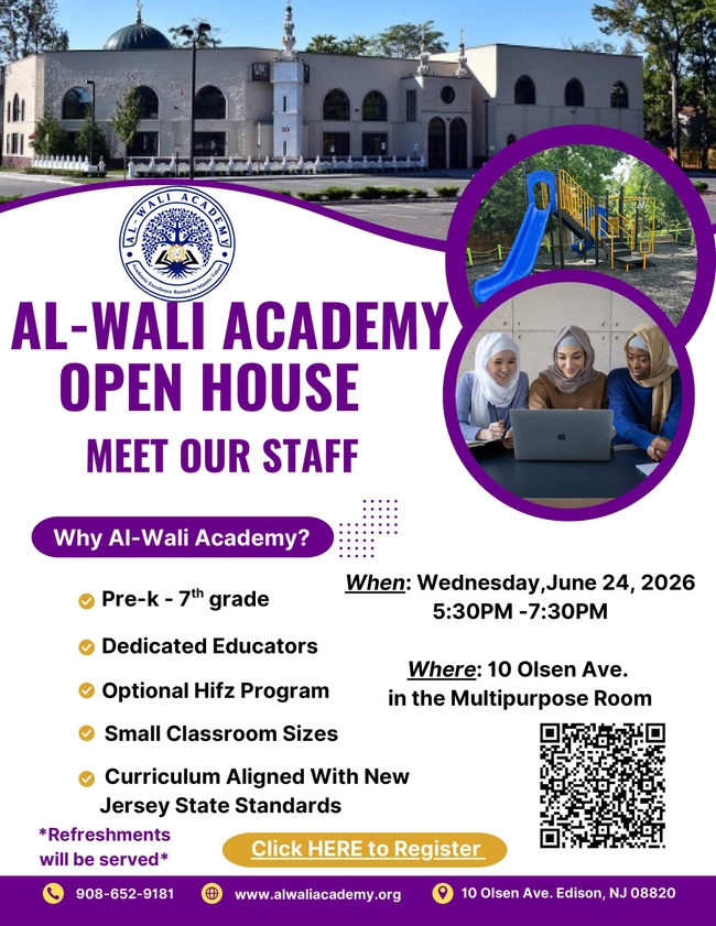 Al-Wali Academy Open House: Meet Our Staff
