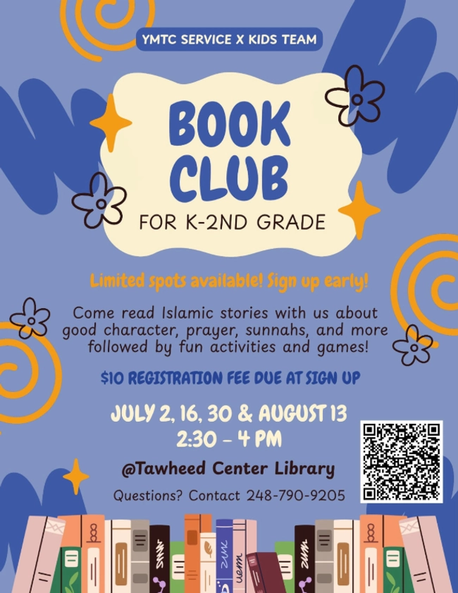 Book Club for K-2nd Grade