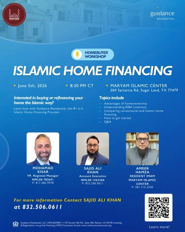 Islamic Home Financing: Homebuyer Workshop