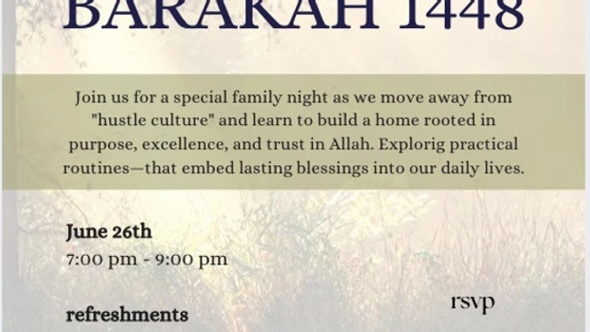 Barakah 1448 Family Night