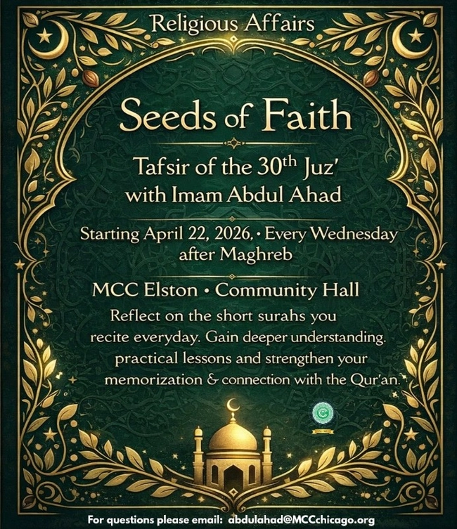Seeds of Faith: Tafsir of the 30th Juz'