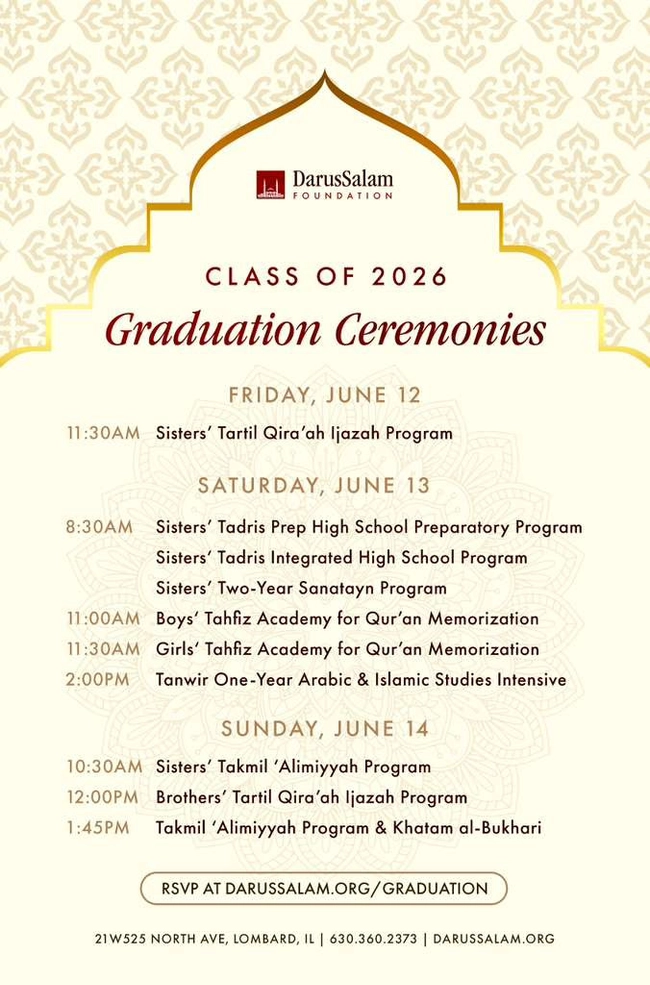 Sisters’ Tadris Integrated High School Program Graduation