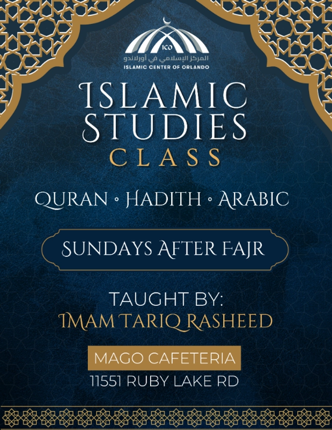 Islamic Studies Class