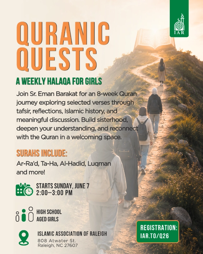 Quranic Quests: A Weekly Halaqa for Girls